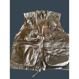 Rothco Recon Vest Nylon Fishing Hunting Utility Tactical Medium Mesh Photo Mens